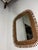 Wood Vintage Mirror in Bamboo, 1960s For Sale - Image 7 of 11