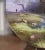Green 19th Century French Hand-Painted Porcelain Charger With Sheep, Signed Olivier For Sale - Image 8 of 10