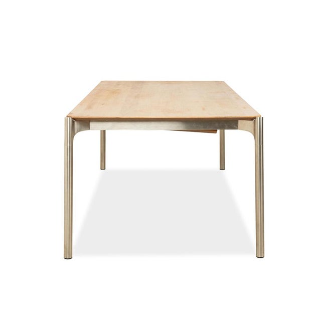 Extendable Dining Table in Walnut For Sale - Image 14 of 16