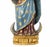 Our lady with the boy jesus indo-portuguese sculpture, !7th century in polychrome, upholstered and gilded wood. The figure...