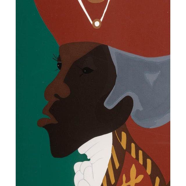 Contemporary Jacob Lawrence "L'Ouverture" Screenprint, 1986 For Sale - Image 3 of 12