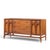 Broyhill Brasilia Broyhill Brasilia Mid Century Walnut and Brass Credenza and Hutch For Sale - Image 4 of 11