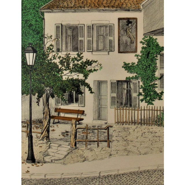 Modern Denis Paul Noyer, Le Lapin Agile, Circa 1970 For Sale - Image 3 of 7