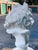 Vintage Painted Terra Cotta Bust of Bearded Man For Sale - Image 9 of 12