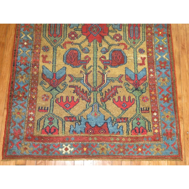 Early 20th Century Persian Kurd Serab Rug with Camel Background - 3'8" x 6'1" For Sale In New York - Image 6 of 6