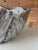 Gray Vintage Cabbage-Form Cast Metal Decorative Bowl With Pewter-Tone Finish For Sale - Image 8 of 11
