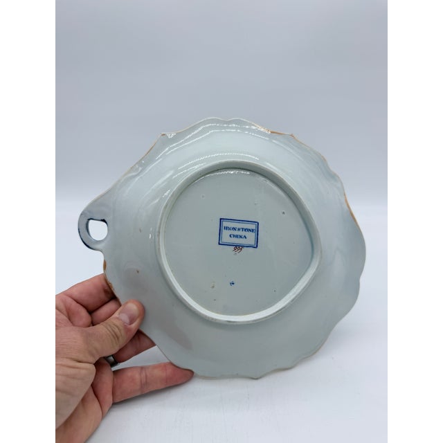 Antique Mason's Ironstone Meat or Dessert Dish, Circa 1820's For Sale - Image 10 of 18