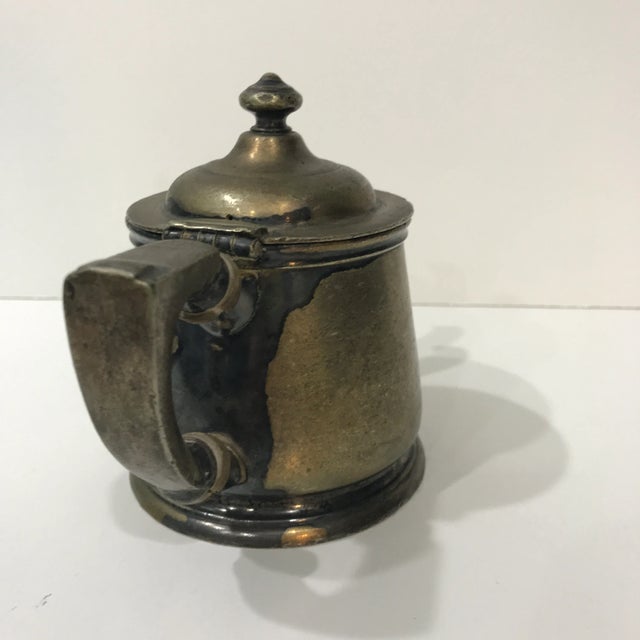 Mid 20th Century Mid 20th Century Hotel Hershey Soldered Tea Pot For Sale - Image 5 of 13
