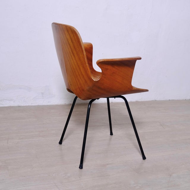 Medea Armchair by Vittorio Nobili for Fratelli Tagliabue, 1950s For Sale - Image 3 of 18