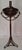 Copper Antique Art Nouveau Standing Candlestick in Copper, 1900 For Sale - Image 8 of 8