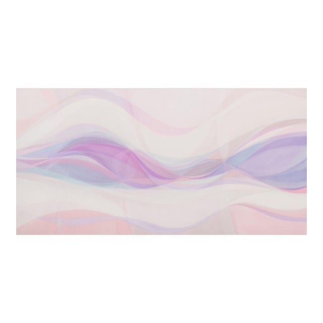 Maxine Feldman "Whispering Surf" Acrylic, 1984 For Sale