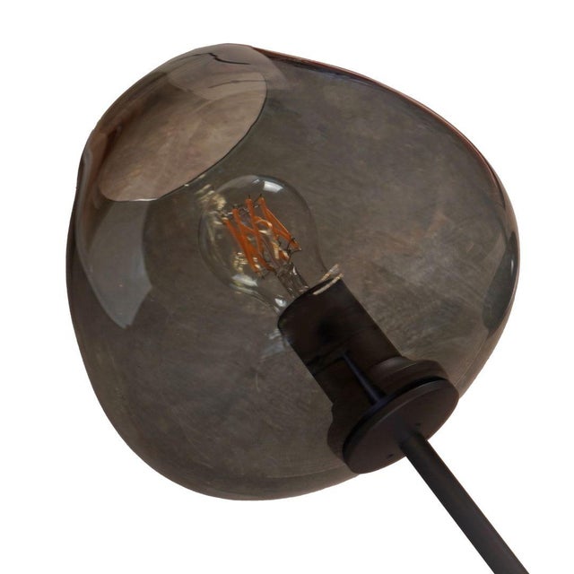 2020s Lindsey Adelman Studio Branching 8-Globe Bubble Chandelier For Sale - Image 5 of 9