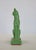 deco vintage celadon green cat 8-1/2”tall x 3-3/4 wide x 2-1/4” deep