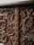 Vintage Carved Wooden Console With Architectural Arches For Sale - Image 4 of 7