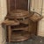 19th Century French Henri II Neoclassical Corner Vitrine With Curved Glass Door For Sale - Image 10 of 18