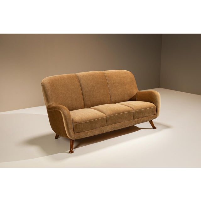 1940s Three-Seater in Mohair from Berga Möbler, Sweden, 1940s For Sale - Image 5 of 13