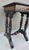Wood Antique Neo-Renaissance Italian Ebonized Marquetry Worktable with Leopard Motif, 1880s For Sale - Image 7 of 17