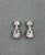 Early 21st Century 1.57 Ct Gia Certified Pear & Round Diamond Drop Earrings, A Pair For Sale - Image 5 of 10