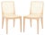 Frank Rattan Dining Chair - Natural, Set of 2 For Sale - Image 11 of 11