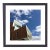 Limited Edition Framed 16 X 16 Wall Art Titled Building II by Artist B. Leeds For Sale