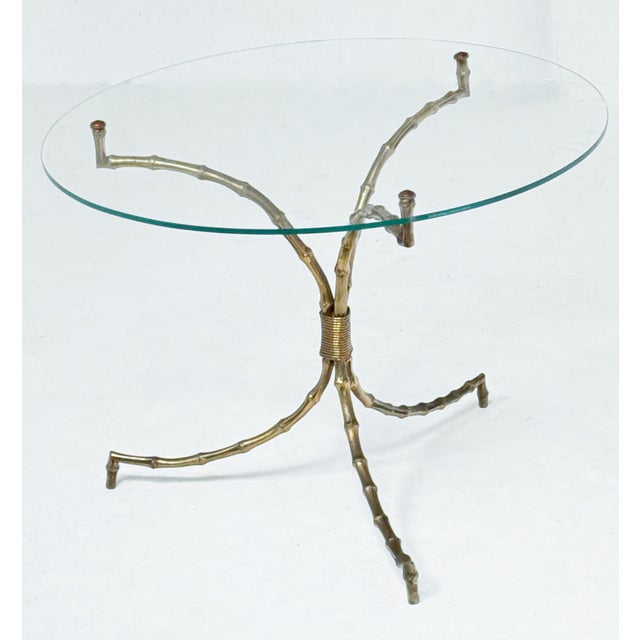 A fine French cocktail or coffee table (or low table) attributed to the celebrated design house, Maison Baguès - from the...