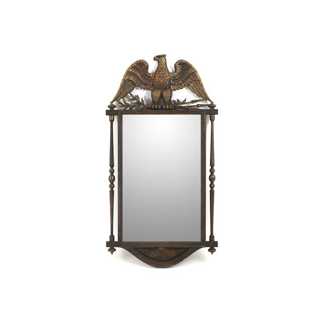 Vintage Federal Bald Eagle Wall Mirror by Burwood Products For Sale - Image 9 of 9