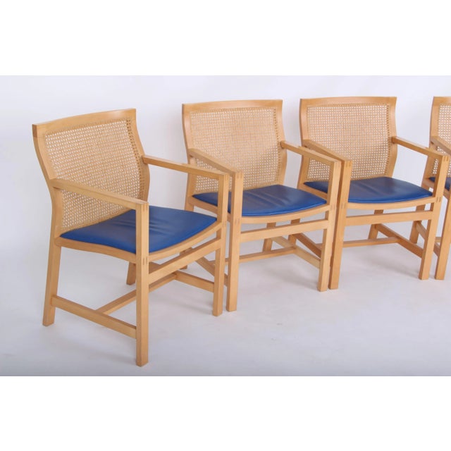 Model 7512 Armchairs by Thygesen & Sørensen for Botium, Denmark, Set of 4 For Sale - Image 3 of 14