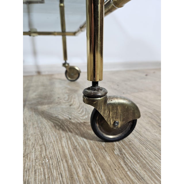 Mid-Century Modern Vintage Bar Cart, France, 1970s For Sale - Image 3 of 15