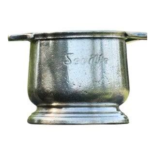 Vintage Silver Sugar Bowl “Hotel Seville” For Sale