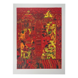 Jean-Pierre Vielfaure, The Chaos Within, Lithograph For Sale