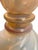 Marbo Lamp Company Vintage Marbro Hollywood Regency Glass and Gold Table Lamp For Sale - Image 4 of 10