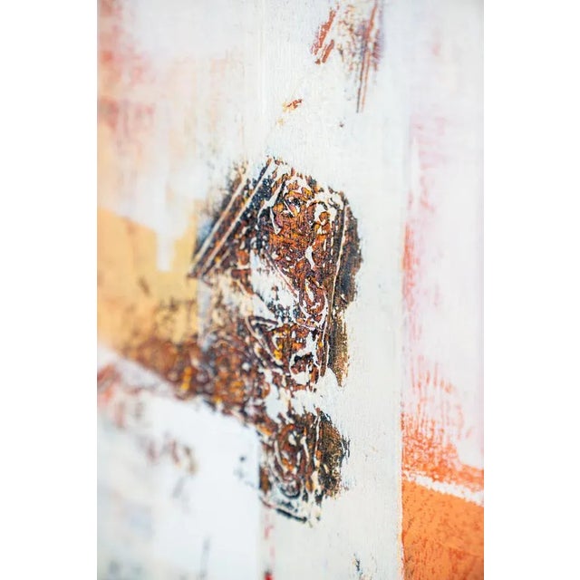 Abstract Painting on Canvas, 2000s For Sale - Image 3 of 9