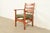 Stickley Gustav Stickley Antique Mission Oak Arts & Crafts Ladder Back Armchair, Circa 1910 For Sale - Image 4 of 14