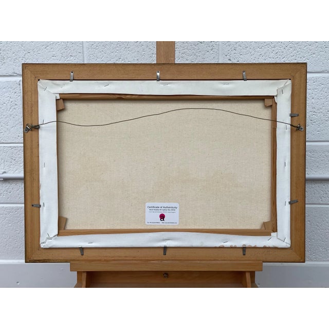 James Wright, Farm Scene with Haystacks in the English Countryside by Realist Landscape Artist, 1990 Circa For Sale - Image 10 of 13