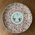 This Antique Imari Scalloped Porcelain Polychrome Plate with Cherry Blossoms Flowers is a vintage original piece...