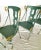 Maison Jansen Gondole Chairs & Table Set, Early 20Th. C For Sale - Image 9 of 18
