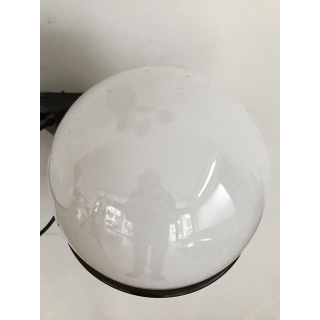 Italian Metal and Glass Wall Lamp from Candle, 1960s For Sale - Image 10 of 15
