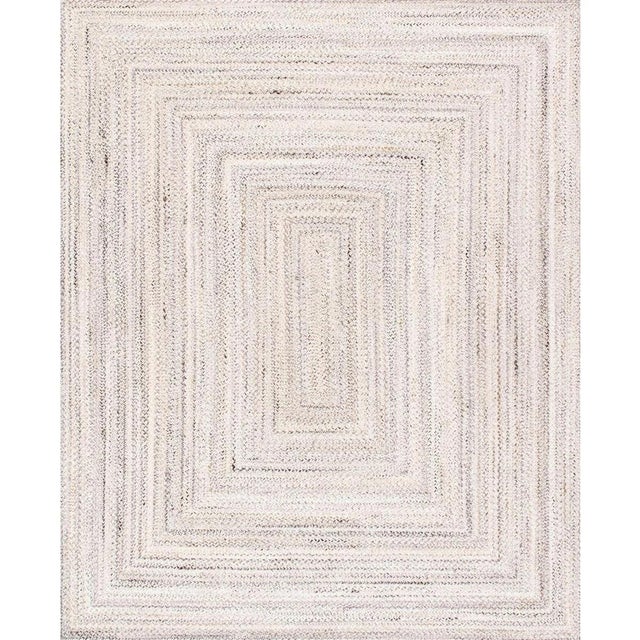 Beige Camilo Indoor/Outdoor Beige Area Rug, 9' 0'' X 12' 0'' For Sale - Image 8 of 8