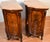 1890s Antique French Louis XV Burl Walnut Marble Top Pair of Cabinets Credenzas For Sale - Image 13 of 18