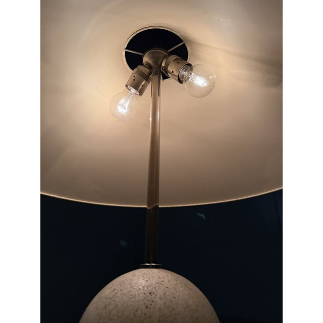 Italian Travertine Table Lamp, 1960s For Sale - Image 10 of 18