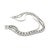 Contemporary 18ct White Gold Diamond Tennis Bracelet 5.52ct 29.0g For Sale - Image 3 of 7