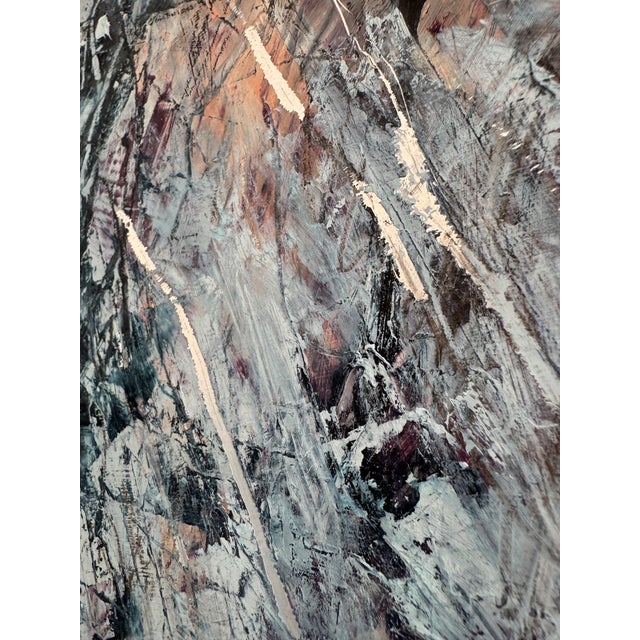 Abstract Expressionist Painting by Joan Jardine 2018 For Sale - Image 9 of 18
