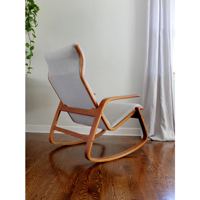 Westnofa Danish Modern Rocking Chair Chairish