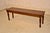 19th Century 19th Century English Oak Bench With Turned Legs For Sale - Image 5 of 10