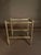 Bronze French Small Side Table, Nickel-Plated Bronze, Circa 1950 For Sale - Image 8 of 15