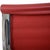 EA-109 Chair in Red Leather by Charles and Ray Eames, 2007 For Sale - Image 11 of 18