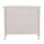 2020s White Wash Ball Leg Transitional Three-Drawer Dresser For Sale - Image 5 of 7