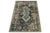 2010s Distressed Style Scatter Rug in Blue, Beige-Brown Pattern by Rug & Kilim For Sale - Image 5 of 7