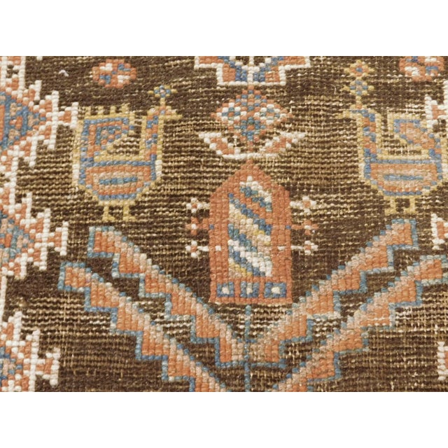 Antique Persian Rug- 3′10″ × 6′2″ For Sale - Image 10 of 13