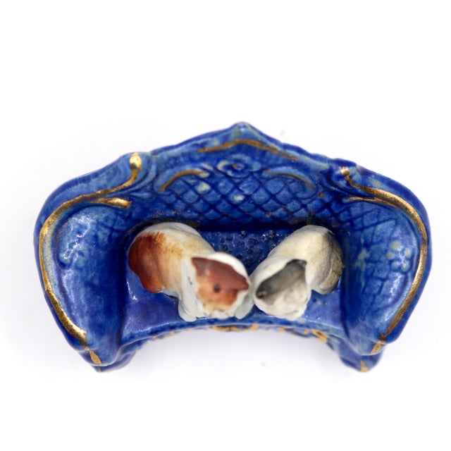 Add a touch of whimsical late-Victorian domestic elegance to your mantle, curio cabinet, or luxury dollhouse parlor. This...
